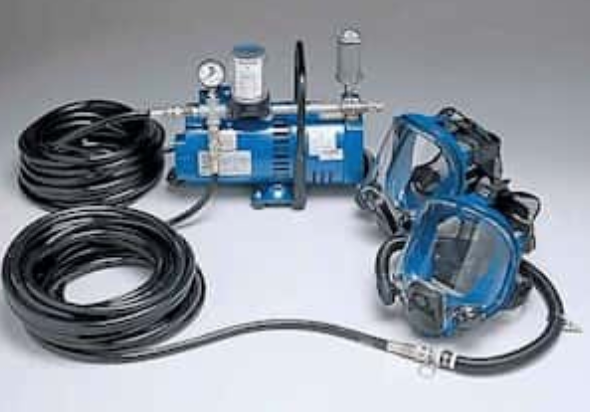 Allegro - Two Man Full Face Respirator Supplied Air System with 100 foot Hose Kit- 9210-02 - 1/CS
