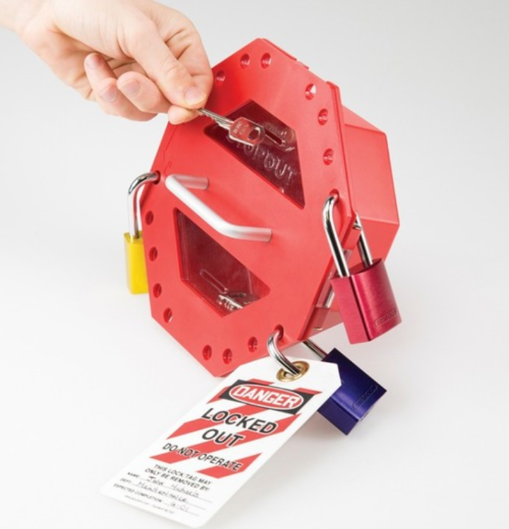 Accuform® STOPOUT® Look 'n Stop Compact Group Lock Box - KCC620 - 1/CS