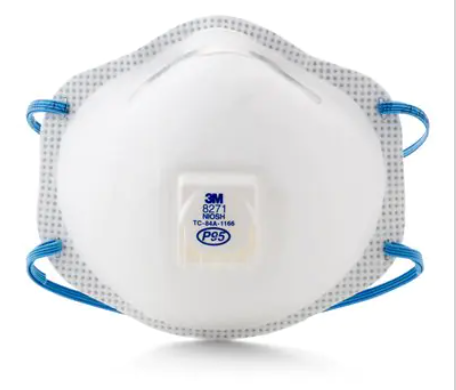 3M™ Particulate Respirator P95- 8271 -8/BX/CS