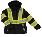 SJ411 - Insulated Flex Safety Jacket - Black - gallery image