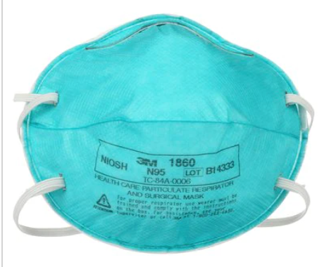 3M™ 1860 Particulate Healthcare Respirator N95 - 120/CS