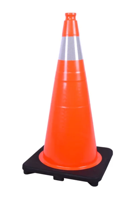28" PVC Cone with 4" Collar-  1/CS