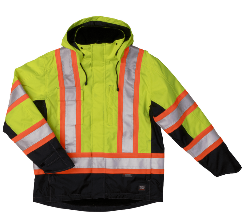 Tough Duck Fleece Lined Safety Jacket - S245 - 1/CS
