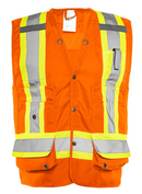 Ground Force Deluxe Surveyor Vest - 17 Pockets - TV20-1/CS