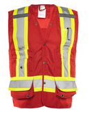 Ground Force Deluxe Surveyor Vest - 17 Pockets - TV20-1/CS