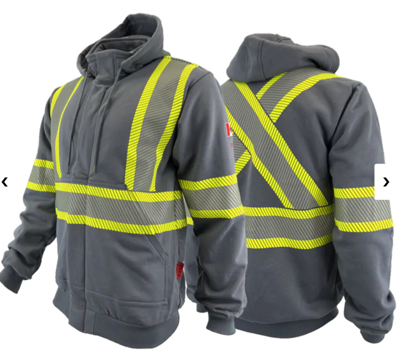 Arc Flash Fire Retardant Zip Up Hoodie Atlas work wear manufacturer Arc Flash Fire Retardant Zip Up Hoodie Atlas work wear manufacturer
