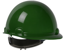 PIP Dom™ Cap Style Smooth Dome Hard Hat with HDPE Shell, Wheel-Ratchet Adjustment- HP341R- 12/CS