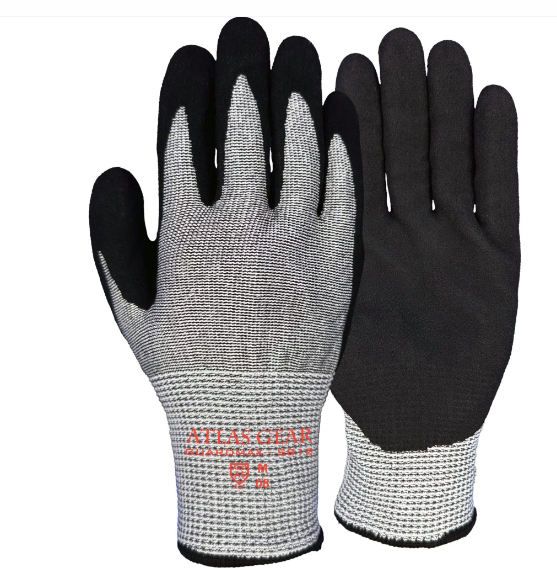 Atlas GuardMax Cut 5 Nitrile Coated Gloves - S812 - 72pr/cs