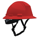 Kilamanjaro - Type II Full Brim Safety Helmet with HDPE Shell, 4-Point Textile Suspension, Wheel Ratchet Adjustment and 4-Point Chinstrap - 12/CS