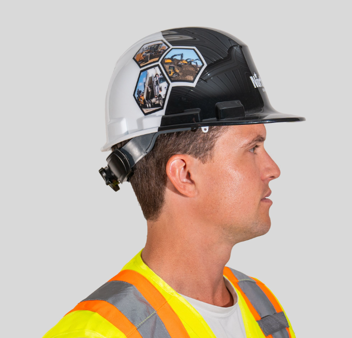 Custom Wrap Hard Hats - 107/CS