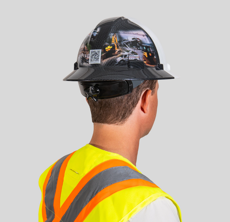 Custom Wrap Hard Hats - 107/CS