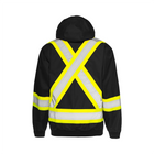 Hi-Vis 3-in-1 Winter Traffic Jacket, 4" Refl. Tape - Black - Wasip