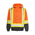Hi-Vis 3-in-1 Winter Traffic Jacket, 4" Refl. Tape - Orange/Black - Wasip