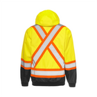 Hi-Vis 3-in-1 Winter Traffic Jacket, 4" Refl. Tape - Yellow/Black - Wasip