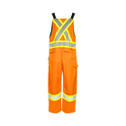 Winter Traffic Overalls, 4" Refl. Tape - Orange/Orange - Wasip