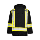 Hi-Vis Winter Parka - Black - Wasip