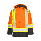 Hi-Vis Winter Parka - Orange/Black - Wasip