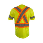 Coolworks • Short Sleeve T-Shirt w/ Sleeve, 4″ Tape - Yellow - Wasip