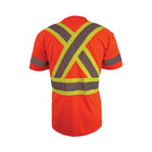Coolworks • Short Sleeve T-Shirt w/ Sleeve, 4″ Tape - Orange - Wasip