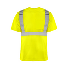 Hi-Vis Polyester T-Shirt, 2" Refl. Tape - Yellow - Wasip