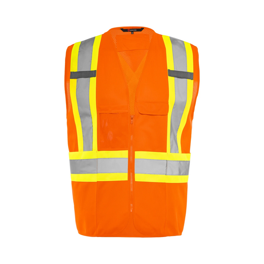 Wasip Traffic Vest w/ Zipper