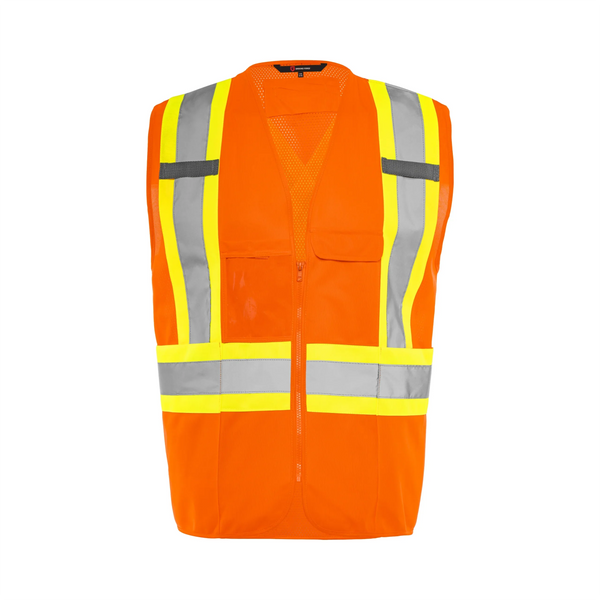 Wasip Traffic Vest w/ Zipper