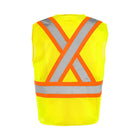 Traffic Vest w/ Zipper - Yellow - Wasip