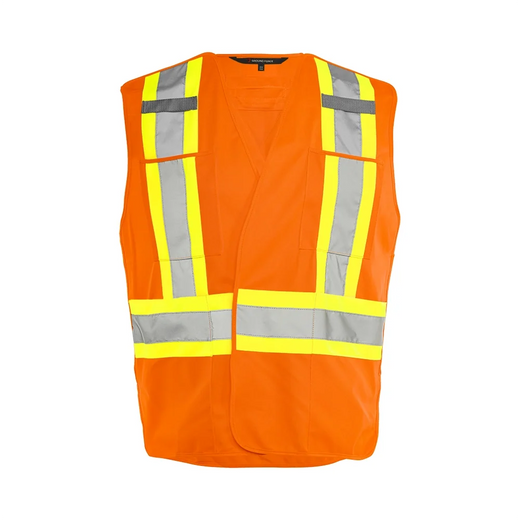 Wasip 5 Pt. Tearaway Solid Traffic Vest
