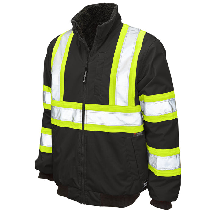 Tough Duck Sherpa Lined Safety Bomber - Black - product image