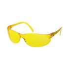 Wasip Twister Safety Glasses - Amber Frame and Lens - SKU W20804