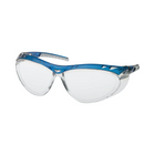 Wasip Vortex Safety Glasses - Blue/Silver Frame, Clear Lens - SKU W500400