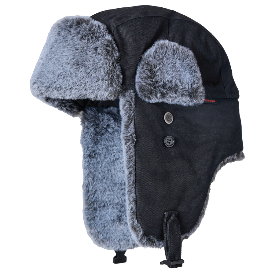 WA66 - Duck Aviator Hat - Black - product image