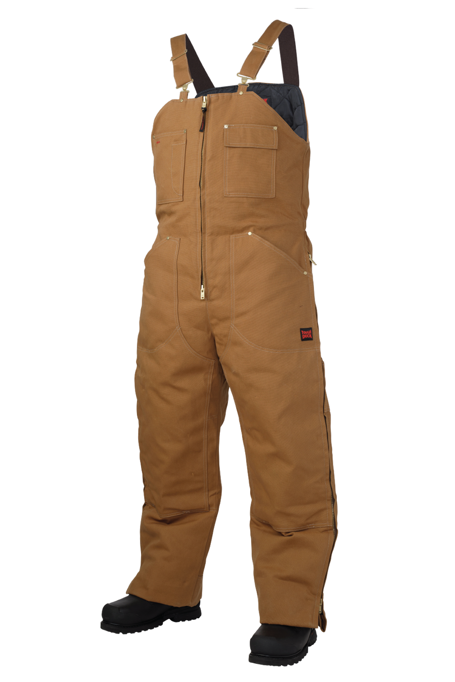 WB031 - Insulated Bib Overall - Brown - gallery image