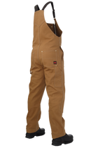 WB041 - Deluxe Unlined Bib Overall - Brown - gallery image