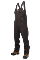 WB041 - Deluxe Unlined Bib Overall - Dark Brown - gallery image