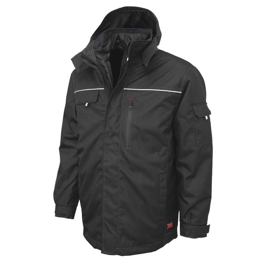 WJ141 - 3-In-1 Parka - Black - product image