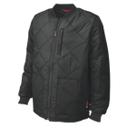 WJ161 - Quilted Jacket with Primaloft - Black - product image