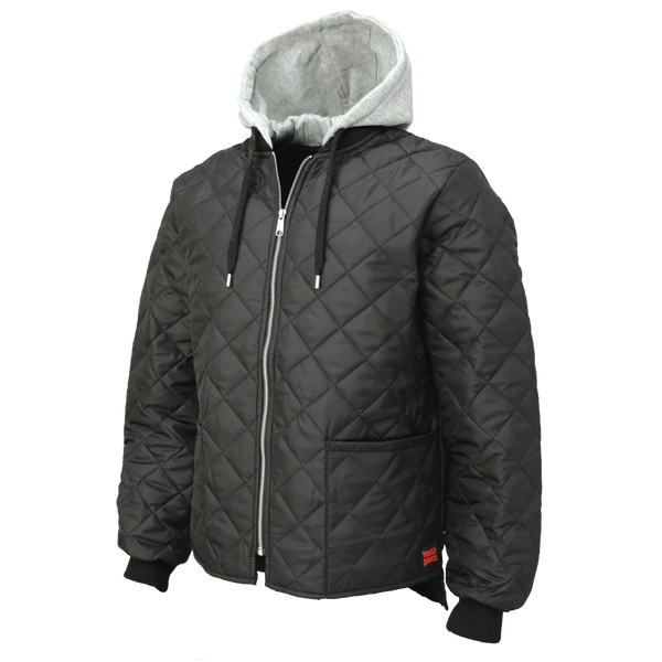 Tough Duck WJ26 - Quilted Hooded Freezer Jacket