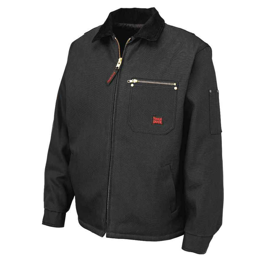WJ311 - Duck Chore Jacket - Black - product image