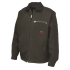 WJ311 - Duck Chore Jacket - Dark Brown - product image
