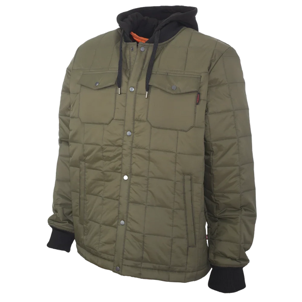 Tough Duck Hooded Freezer Jacket with Primaloft