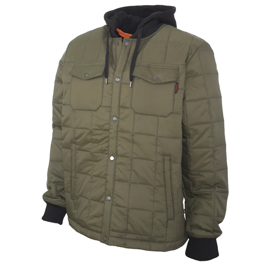 Tough Duck Hooded Freezer Jacket with Primaloft