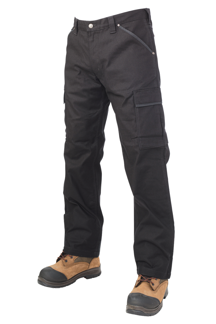 WP010 - Flex Duck Cargo Pant - Black - gallery image