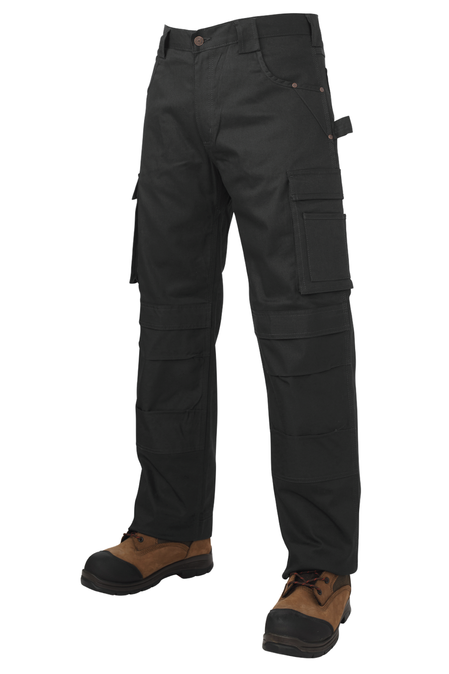 WP050 - Flex Twill Carpenter Pant - Black - product image