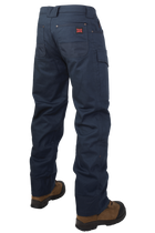 WP060 - Fleece Lined Flex Twill Cargo Pant - Navy Blue - gallery image