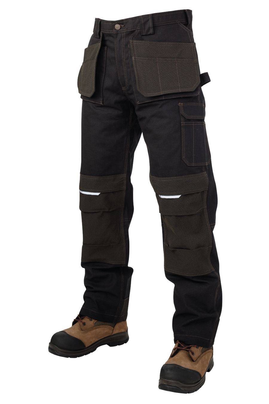 WP070 - Flex Ripstop Contractor Pant - Black - gallery image