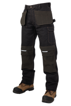 WP071 - Flex Ripstop Contractor Pant - Black - gallery image