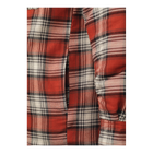 WS051 - Quilt Lined Flannel Shirt - Red/Ecru Plaid - gallery image