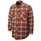 WS051 - Quilt Lined Flannel Shirt - Red/Ecru Plaid - product image