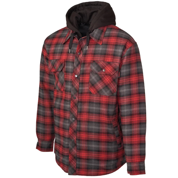 Tough Duck Fooler Front Quilt Lined Jac-Shirt